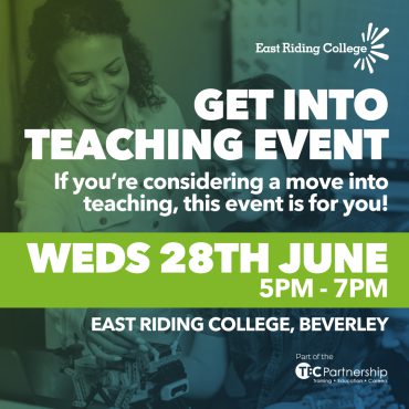 East Riding College hold get into teaching event 